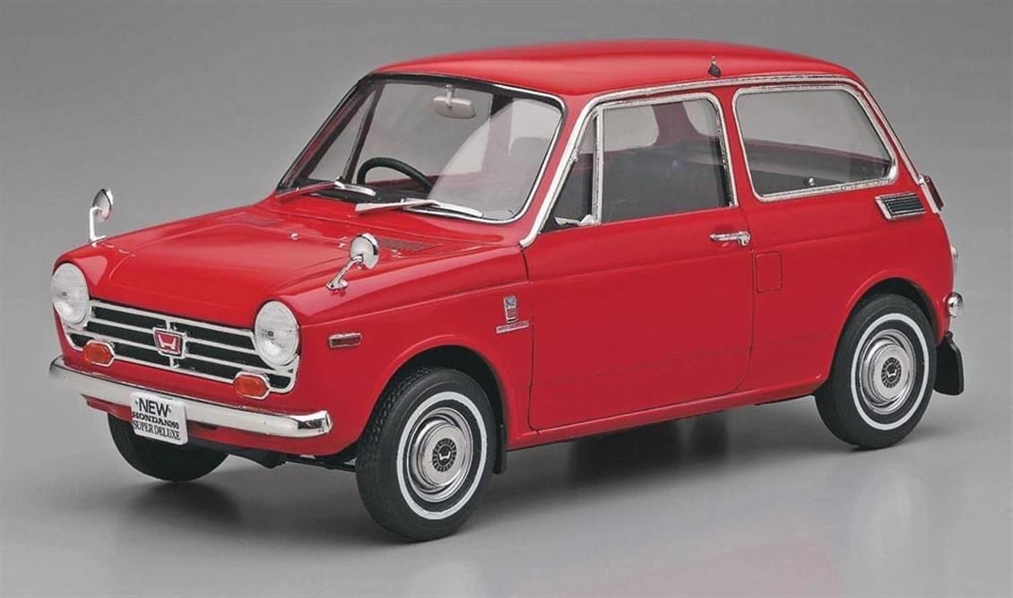 Hasegawa HC21 21121 1/24 Ölçek, Honda N360 (NII) 1969, Otomobil Plastik Model Kiti