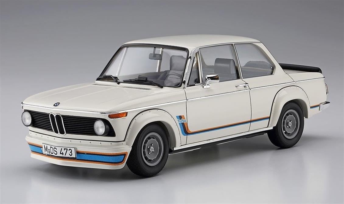 Hasegawa HC24 21124 1/24 Ölçek, BMW 2002 Turbo, Otomobil Plastik Model Kiti