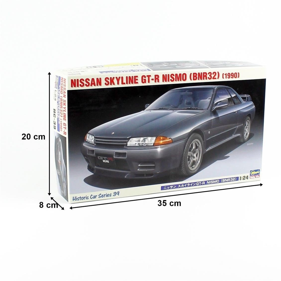 Hasegawa HC39 21139 1/24 Ölçek, Nissan Skyline GT-R Nismo (BNR32), Otomobil Plastik Model Kiti