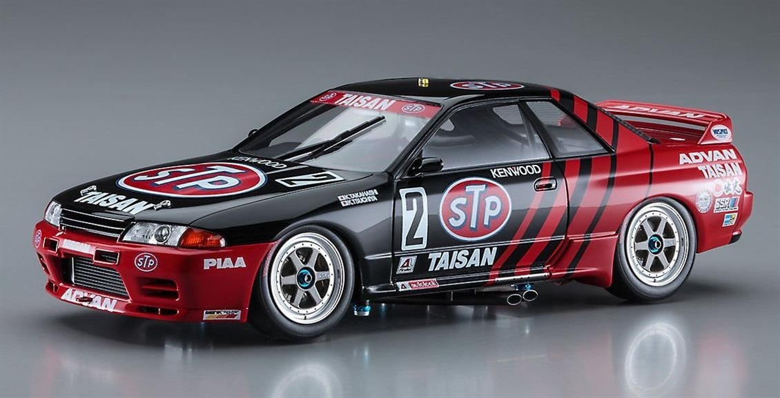 Hasegawa HC41 21141 1/24 Ölçek, STP Taisan GT-R (Skyline GT-R [BNR32 Gr.A] 1993 JTC), Yarış Aracı Plastik Model Kiti