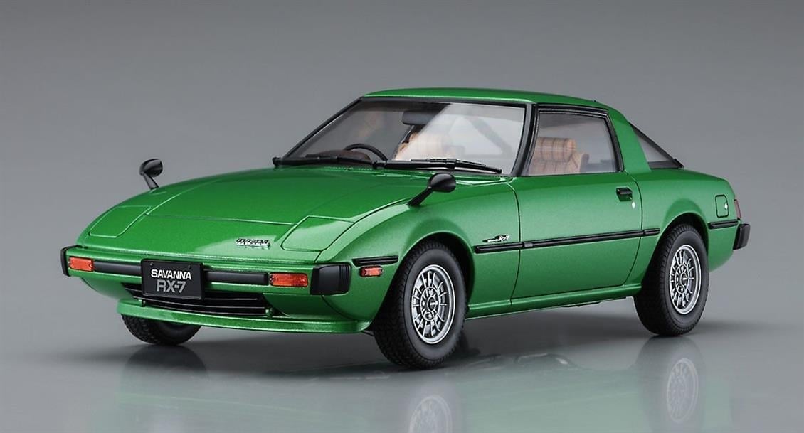 Hasegawa HC43 21143 1/24 Ölçek, Mazda Savanna RX-7 (SA22C) Limited, Otomobil Plastik Model Kiti