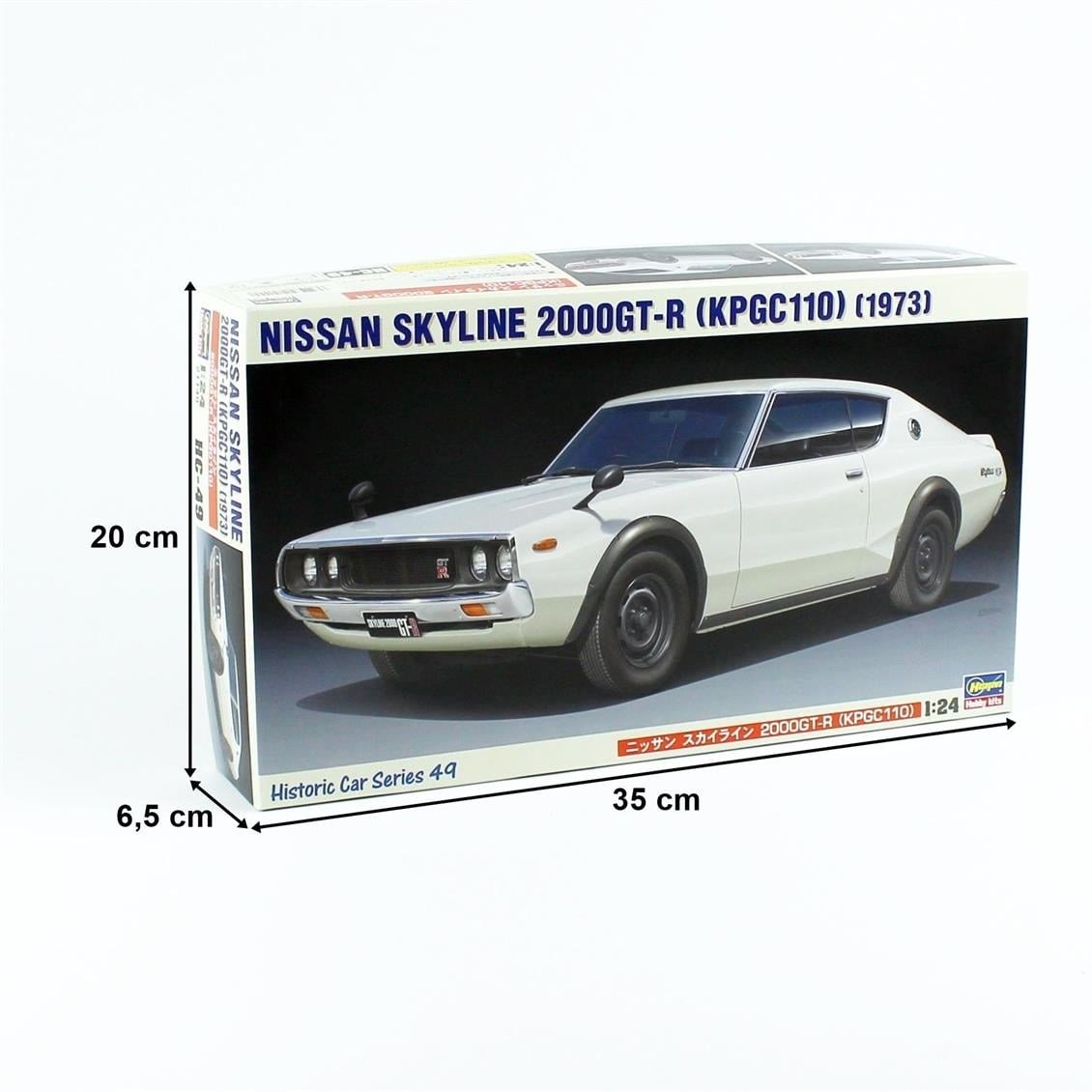 Hasegawa HC49 21149 1/24 Ölçek, Nissan Skyline 2000GT-R (KPGC110), Otomobil Plastik Model Kiti