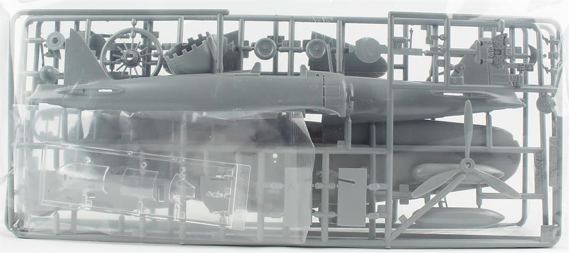Hasegawa JT23 19123 1/48 Ölçek, MitsubishiI A6M5 Zero Fighter Type 52 (Zeke), Savaş Uçağı Plastik Model Kiti