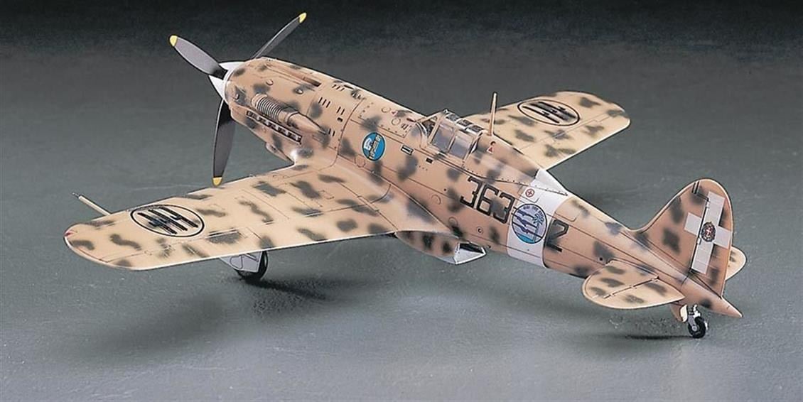 Hasegawa JT32 9132 1/48 Ölçek, Macchi C.202 Folgore, Savaş Uçağı Plastik Model Kiti