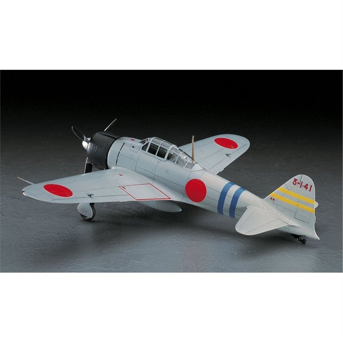 Hasegawa JT42 09142 1/48 Ölçek, Mitsubishi A6M2a Zero Type11 Savaş Uçağı, Plastik Model Kiti