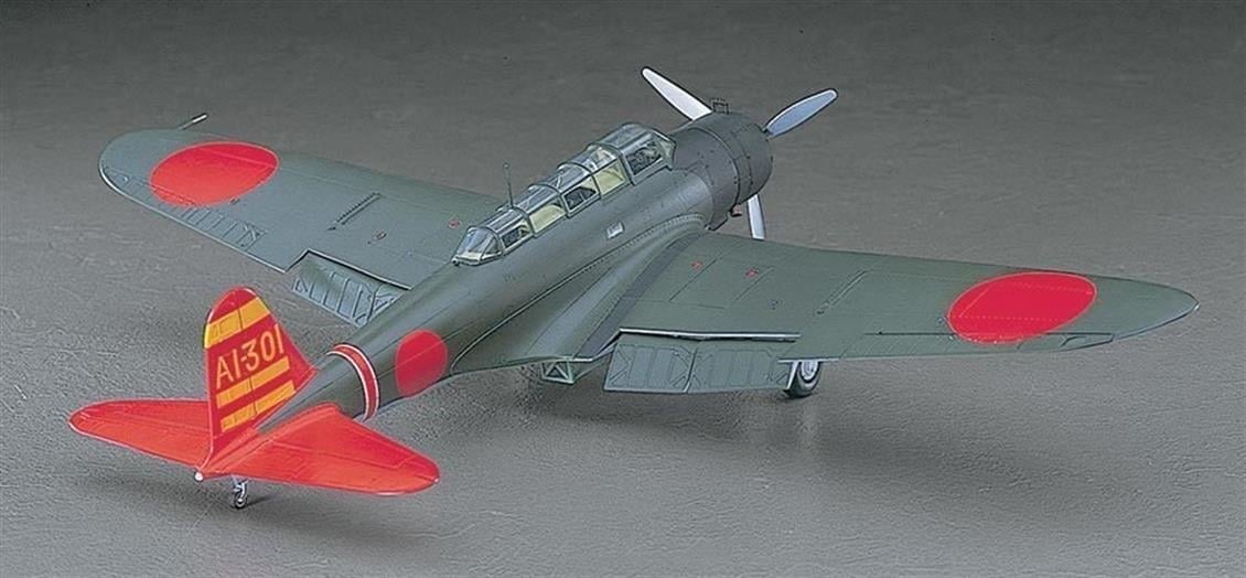 Hasegawa JT76 9076 1/48 Ölçek, Nakajima B5N2 Type 97 Carrier Attack Bonber (Kate) Model 3, Savaş Uçağı Plastik Model Kiti