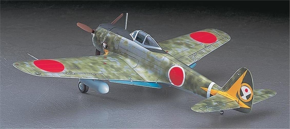 Hasegawa JT82 9082 1/48 Ölçek, Nakajima Ki-43-II Late Version Hayabusa (Oscar), Savaş Uçağı Plastik Model Kiti