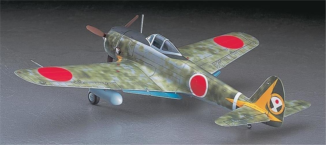 Hasegawa JT82 9082 1/48 Ölçek, Nakajima Ki-43-II Late Version Hayabusa (Oscar), Savaş Uçağı Plastik Model Kiti
