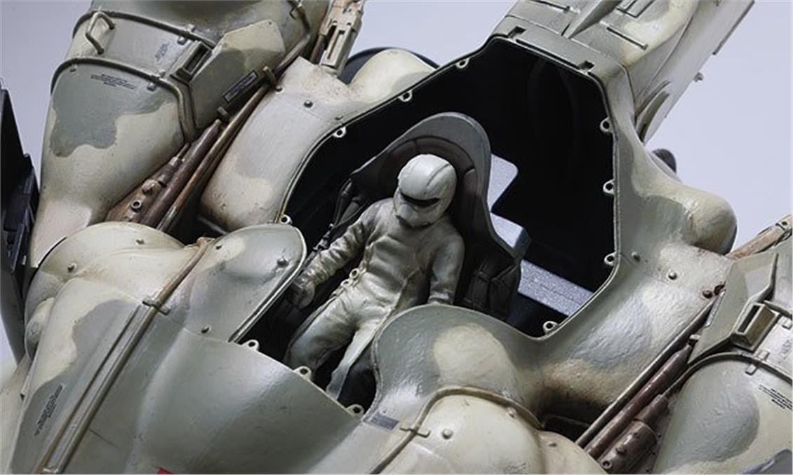 Hasegawa MK03 64003 1/35 Ölçek, Lunadiver Stingray, Maschinen Krieger Serisi, Bilim Kurgu Plastik Model Kiti