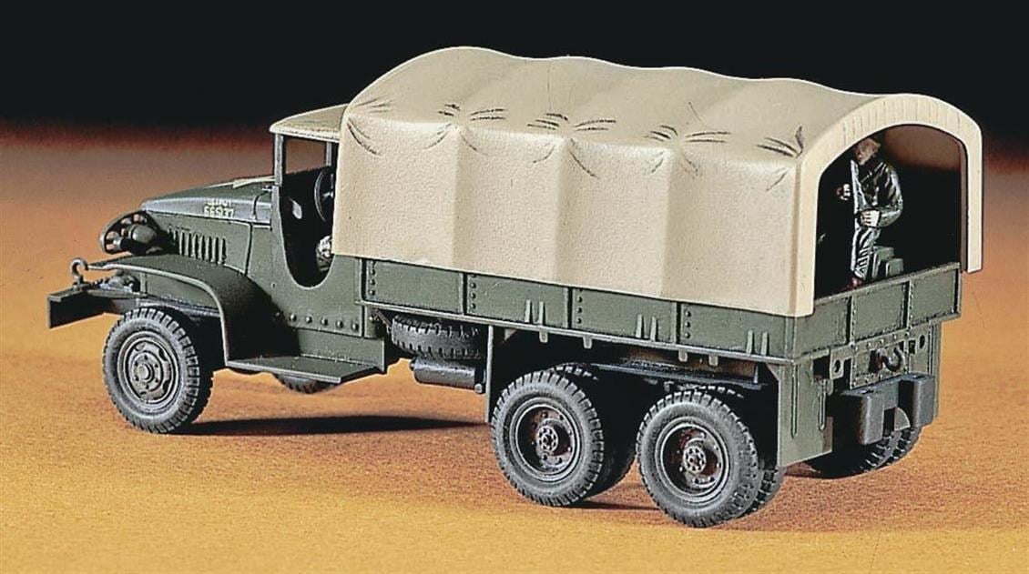 Hasegawa MT20 31120 1/72 Ölçek, GMC CCKW-353 Kargo Kamyonu, Plastik Model Kiti