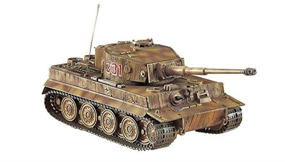 Hasegawa MT36 31136 1/72 Ölçek, Pz.Kpfw VI Tiger I Ausf. E (Late Model) Tank Plastik Model Kiti