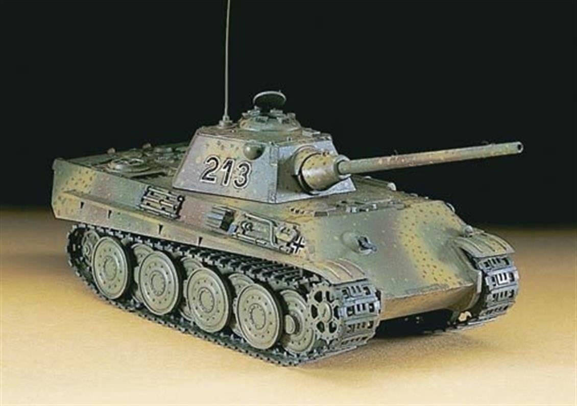 Hasegawa MT40 31140 1/72 Ölçek, Pz.Kpfw V Panther Ausf. F Tank Plastik Model Kiti