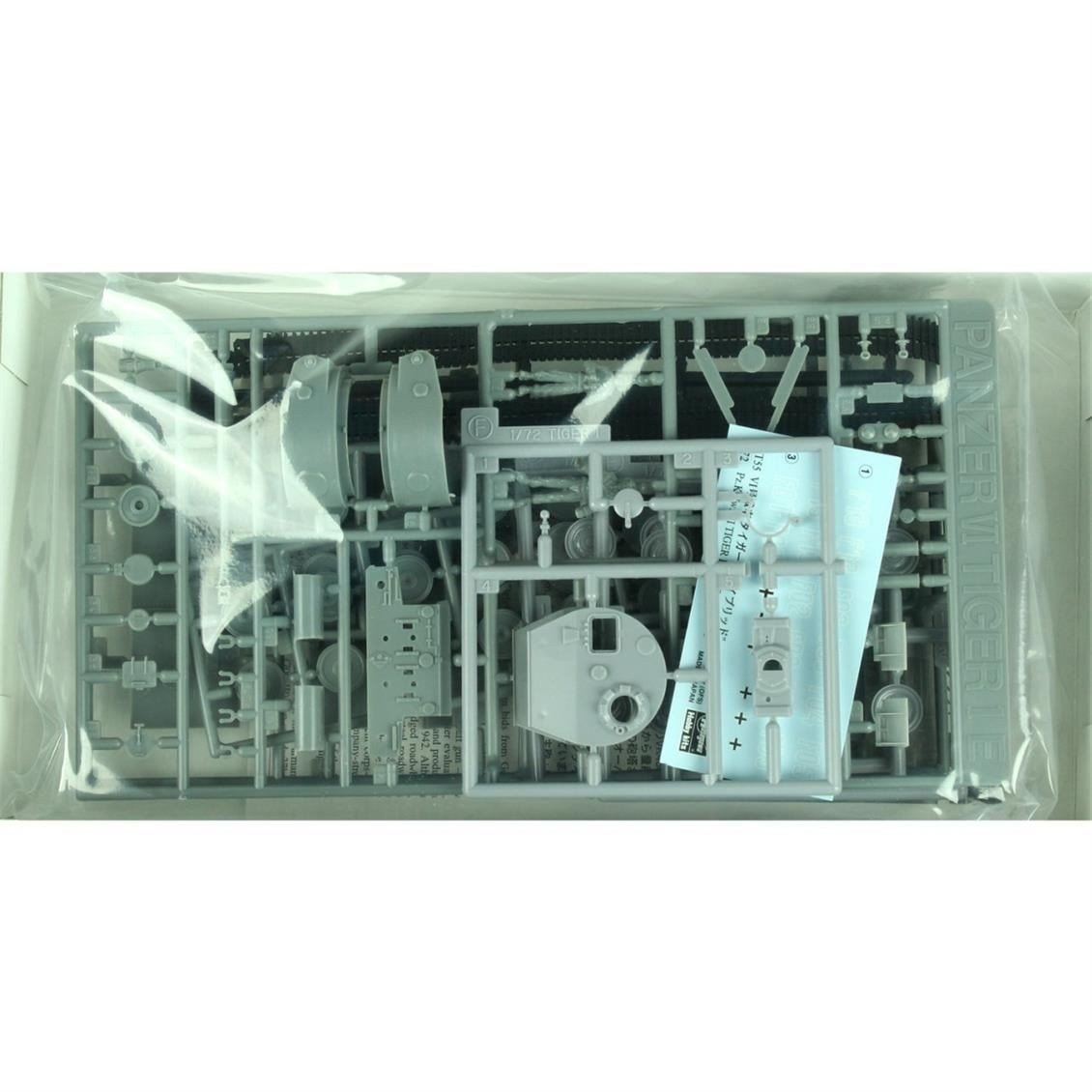 Hasegawa MT55 31155 1/72 Ölçek, Pz.Kpfw. VI Tiger I Ausf.E (Hybrid) Tank Plastik Model Kiti