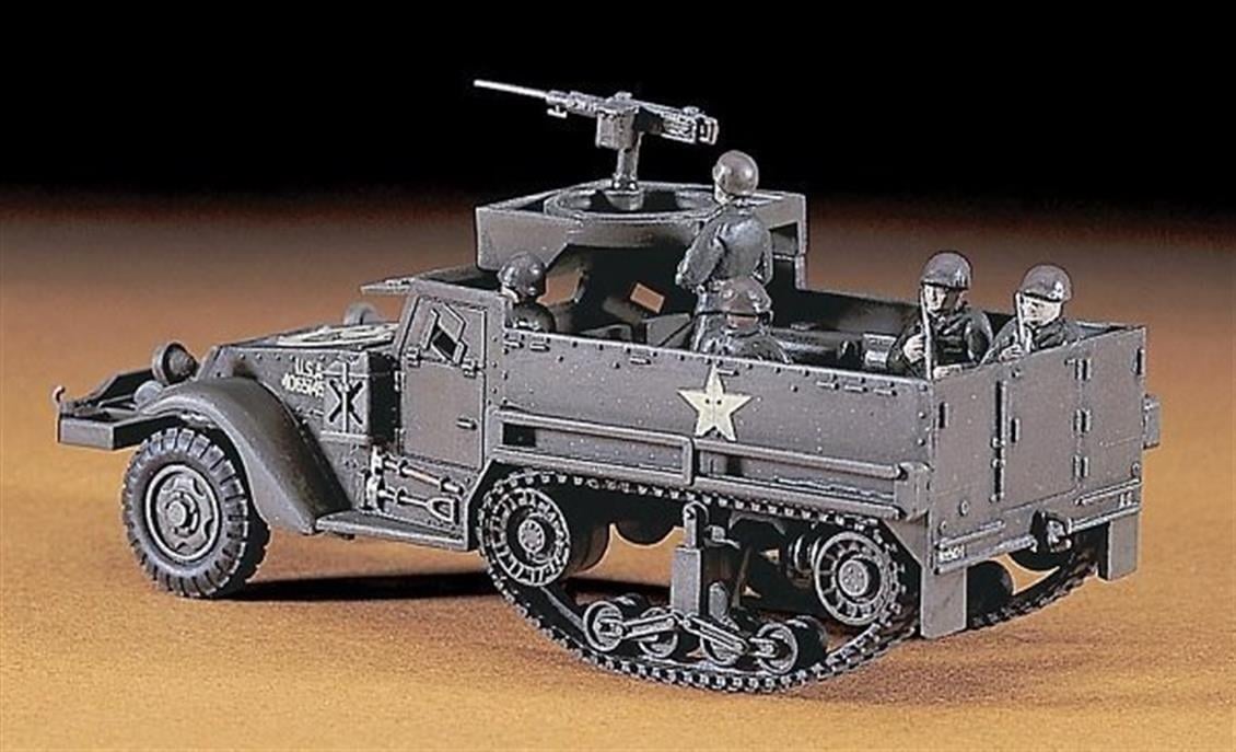Hasegawa MT6 31106 1/72 Ölçek, M3A1 Yarı Paletli Araç, Plastik Model Kiti