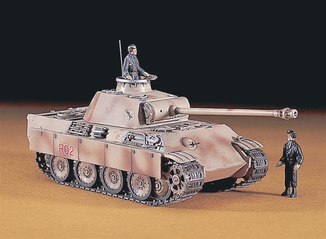 Hasegawa MT9 31109 1/72 Ölçek, Pz.Kpfw V Panther Ausf.G Tankı, Plastik Model Kiti