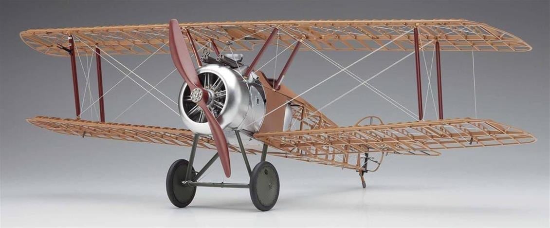 Hasegawa MU01 50031 1/16 Ölçek, Sopwith Camel F.1 Uçak, Plastik Model Kiti
