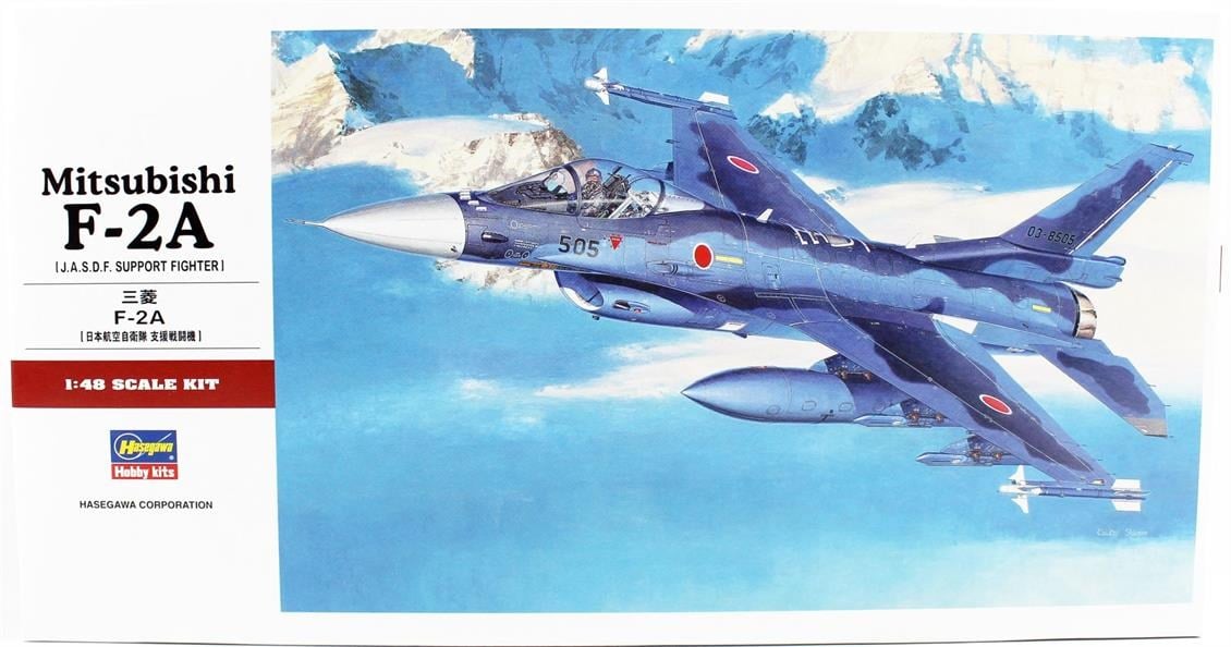Hasegawa PT27 7227 1/48 Ölçek, Mitsubishi F-2A, Savaş Uçağı Plastik Model Kiti