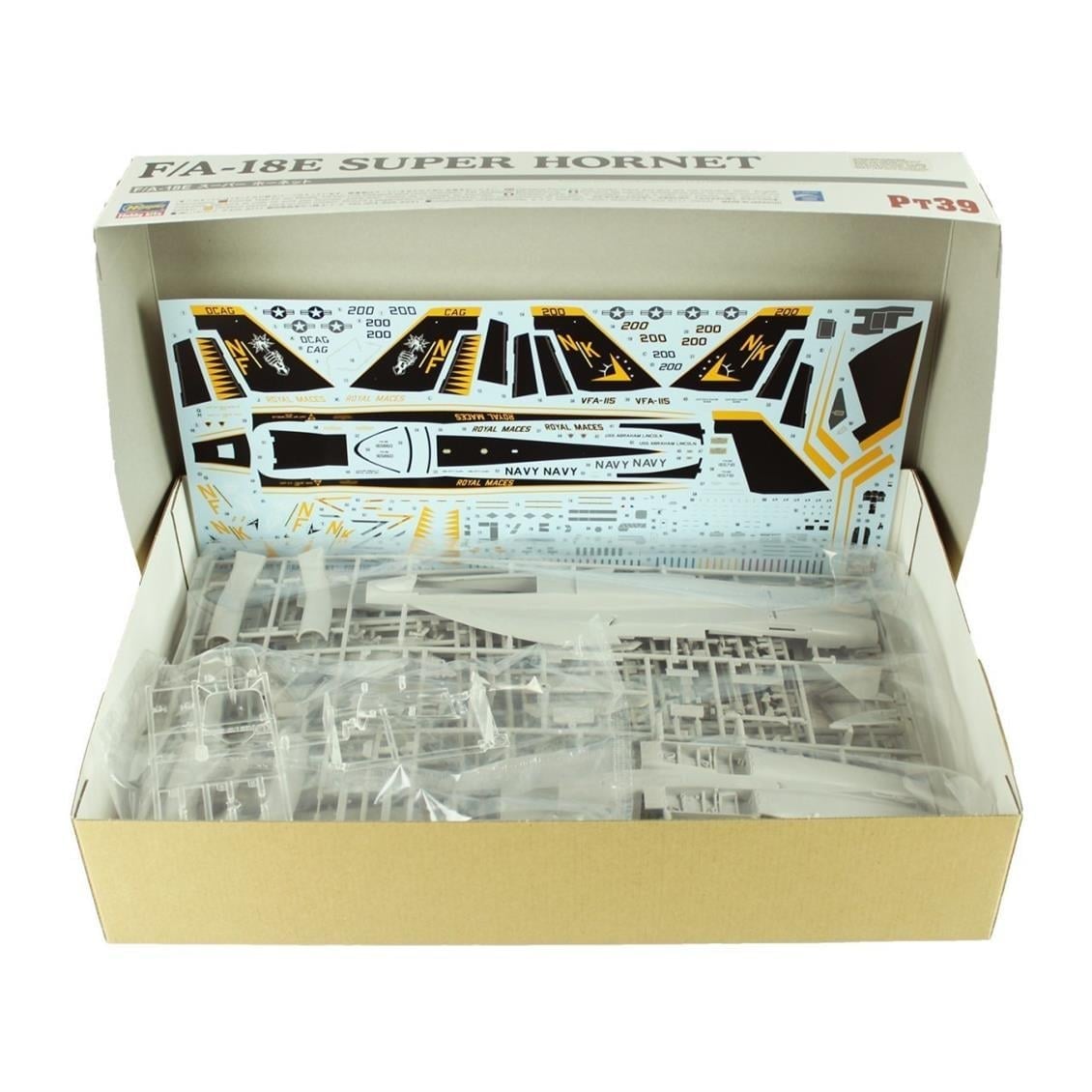Hasegawa PT39 7239 1/48 Ölçek, F/A-18E Super Hornet, Savaş Uçağı Plastik Model Kiti