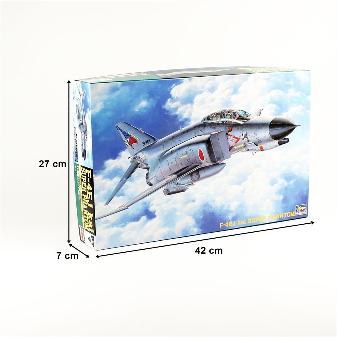 Hasegawa PT7 7207 1/48 Ölçek, F-4EJ KAI Phantom II (Super Phantom), Savaş Uçağı Plastik Model Kiti