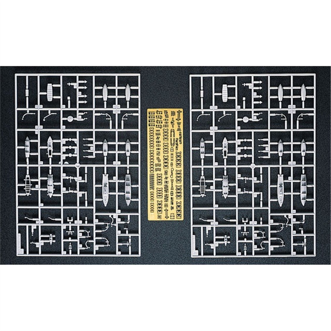 Hasegawa QG19 72119 1/350 Ölçek, Japon Donanması Savaş Gemisi Botları Seti A, 6 Adet, Plastik Model Kiti