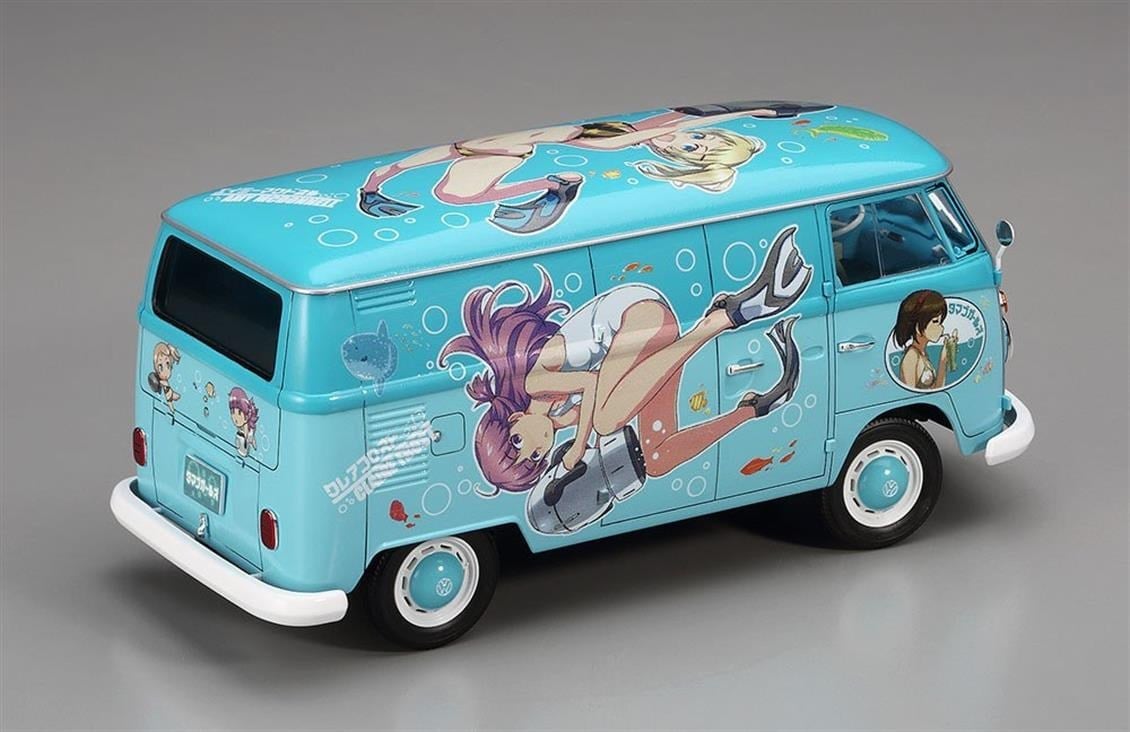 Hasegawa SP362 52162 1/24 Ölçek, Volkswagen Type 2 Delivery Van Plastik Model Kiti