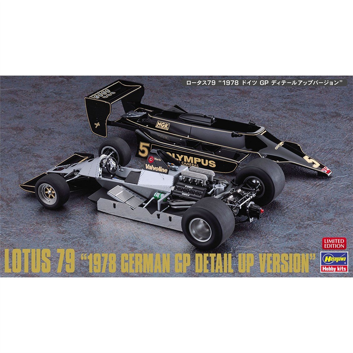 Hasegawa SP498 52298 1/24 Ölçek, Lotus 79 (1978 German GP Detail Up Version) Formüla Aracı Plastik Model Kiti