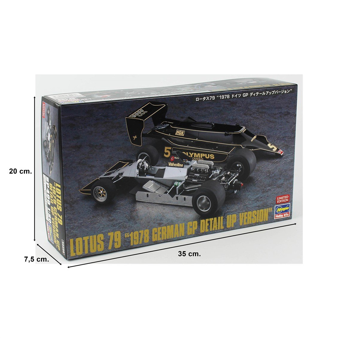 Hasegawa SP498 52298 1/24 Ölçek, Lotus 79 (1978 German GP Detail Up Version) Formüla Aracı Plastik Model Kiti