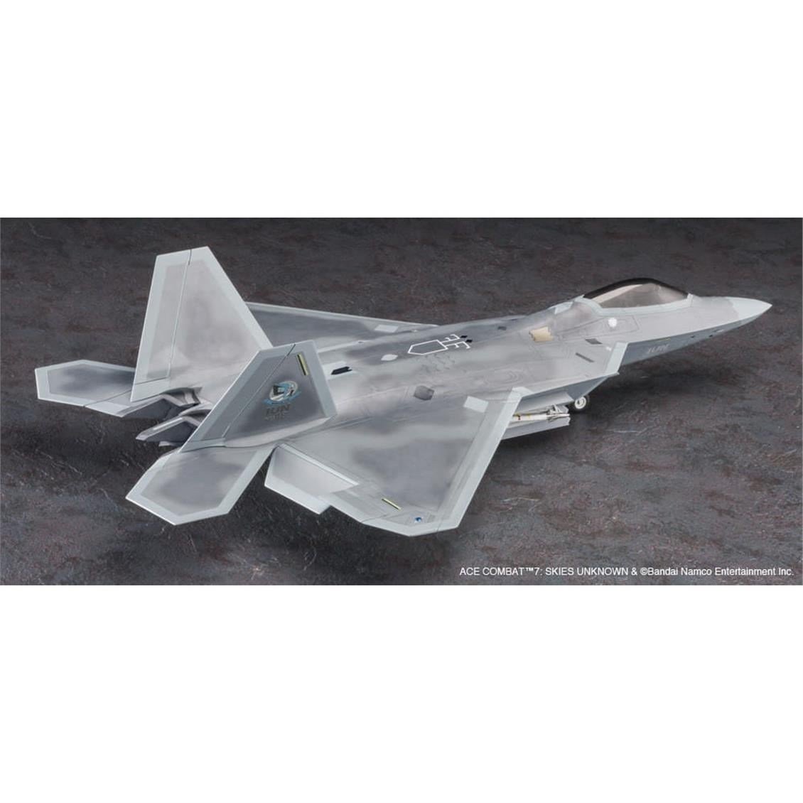 Hasegawa SP571 52371 1/48 Ölçek, F-22 Raptor (Mobius 1), Ace Combat Serisi, Bilim Kurgu Plastik Model Kiti