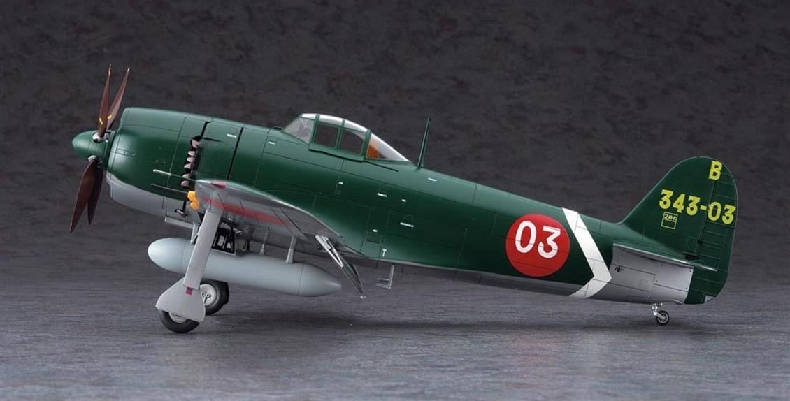 Hasegawa ST33 8883 1/32 Ölçek, Kawanishi N1K2-J Shidenkai (George), Savaş Uçağı Plastik Model Kiti
