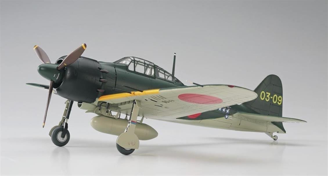 Hasegawa ST34 8884 1/32 Ölçek, Mitsubishi A6M5c Zero (Zeke) Type 52, Savaş Uçağı Plastik Model Kiti