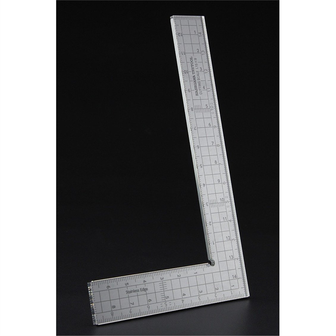Hasegawa TT115 71615 Ölçekli L  Kesme Cetveli (15cm x 9cm)