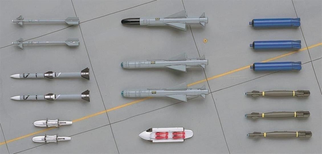 Hasegawa X48-10 36010 1/48 Ölçek, JASDF Silahları-A, Plastik Model Kiti