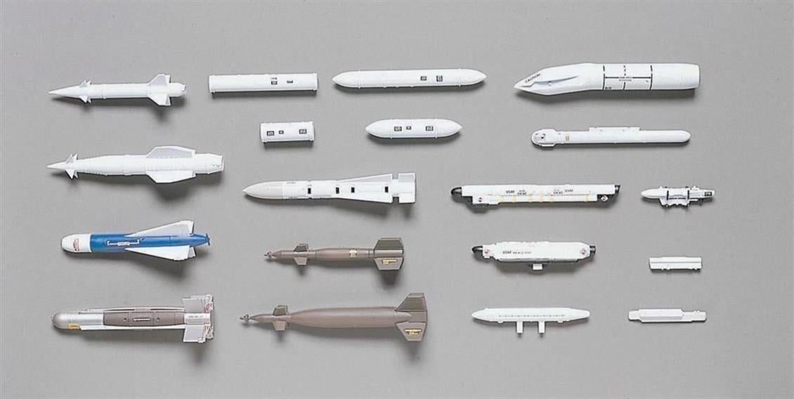 Hasegawa X48-2 36002 1/48 Ölçek, Savaş Uçağı Silahları-B, Plastik Model Kiti