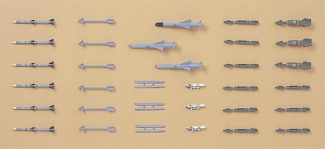 Hasegawa X72-10 35010 1/72 Ölçek, JASDF, Savaş Uçağı Silahları-I, Plastik Model Kiti