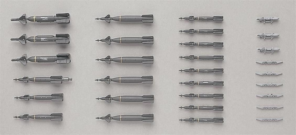 Hasegawa X72-11 35011 1/72 Ölçek, Savaş Uçağı Silahları-VI, Plastik Model Kiti