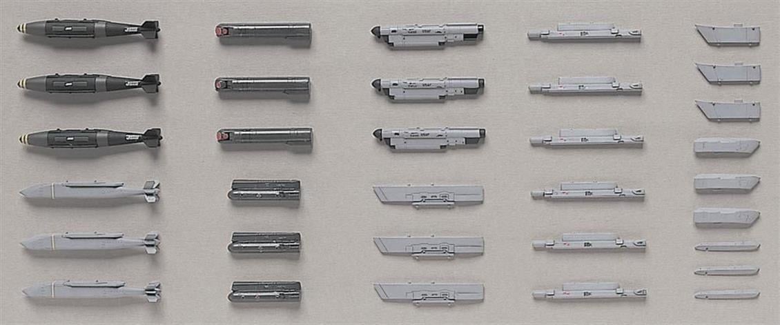 Hasegawa X72-12 35012 1/72 Ölçek, Savaş Uçağı Silahları-VII, Plastik Model Kiti