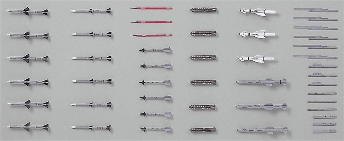 Hasegawa X72-9 35009 1/72 Ölçek, Savaş Uçağı Silahları-V, Plastik Model Kiti