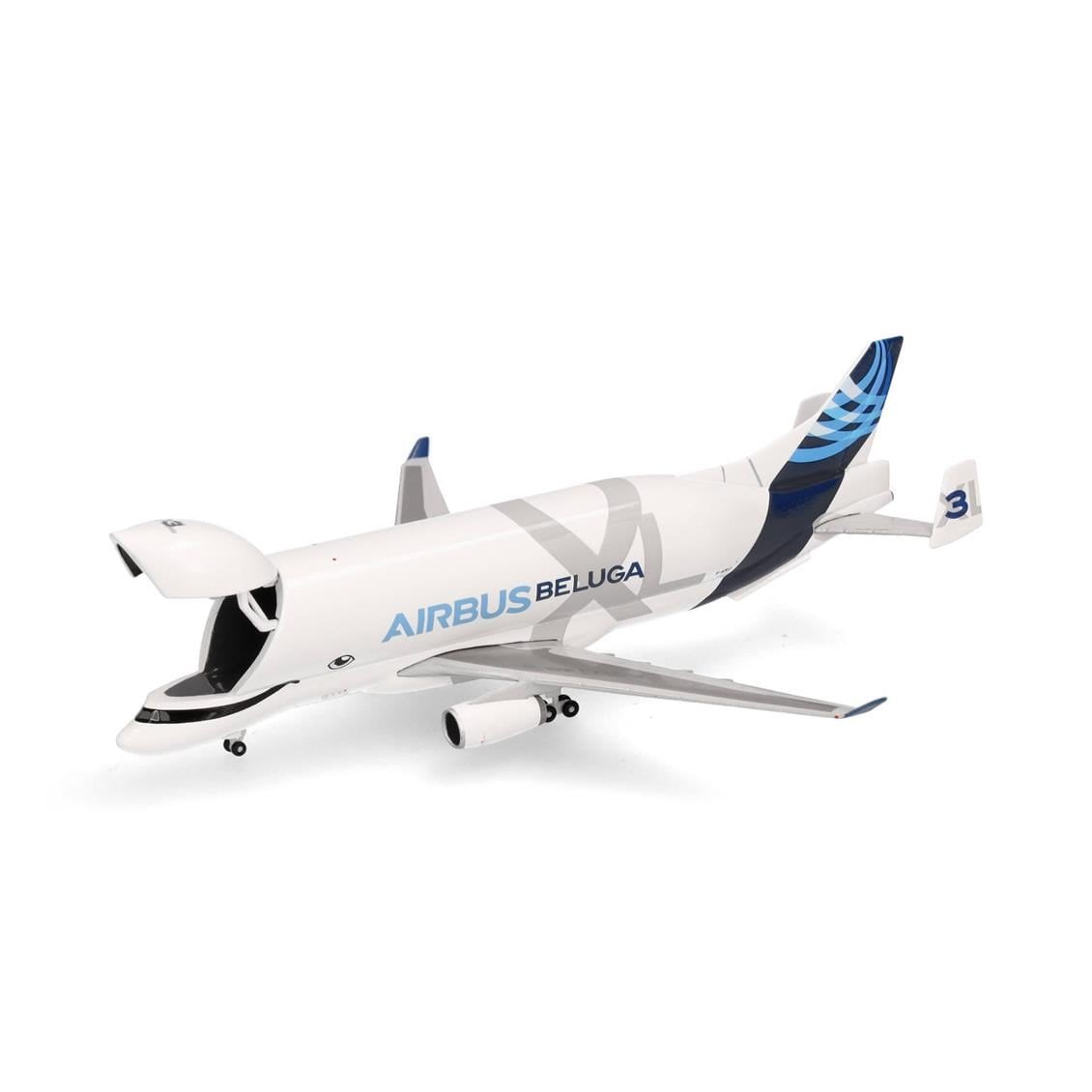 Herpa 534284-003 1/500 Ölçek, Airbus Industries A330-743L, BelugaXL - XL#3 - F-GXLI, Metal, Sergilemeye Hazır Model Nakliye Uça