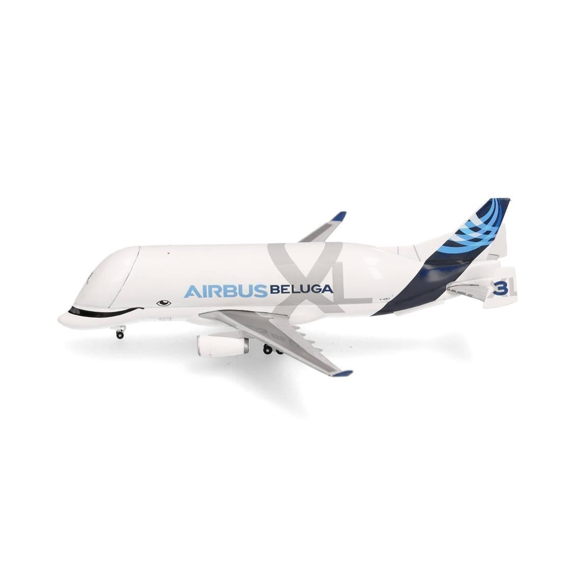 Herpa 534284-003 1/500 Ölçek, Airbus Industries A330-743L, BelugaXL - XL#3 - F-GXLI, Metal, Sergilemeye Hazır Model Nakliye Uça