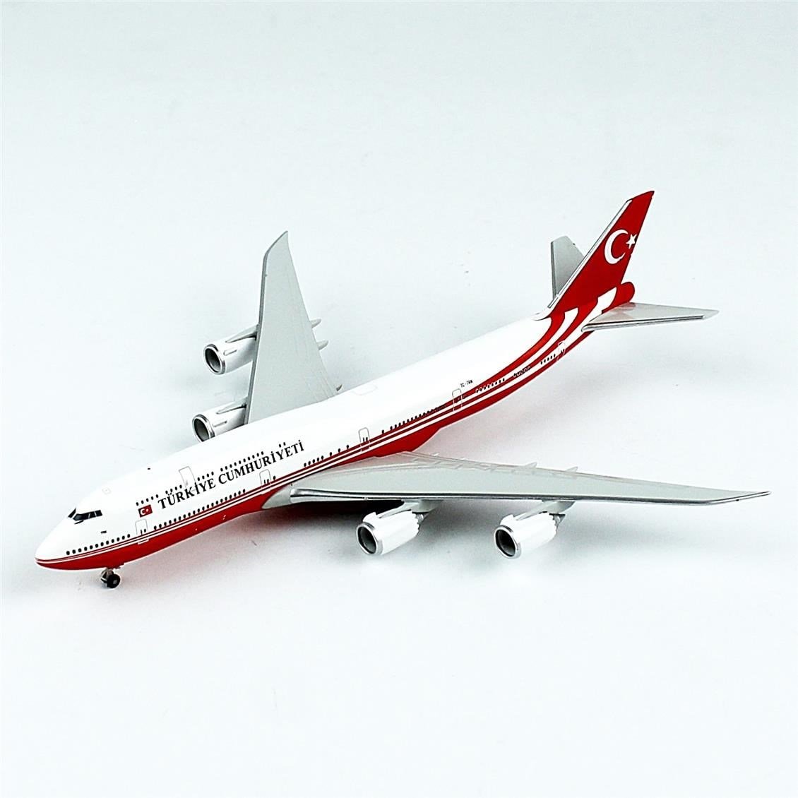 Herpa 537520 1/500 Ölçek, Türkiye Cumhuriyeti, Boeing 747-8 BBJ, Metal, Sergilemeye Hazır Model Yolcu Uçağı