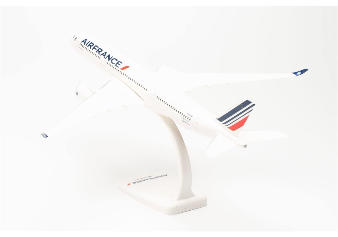 Herpa 612470-001 1/200 Ölçek, Air France Airbus A350-900, 2021 livery, F-HTYM (Fort-de-France), Snapfit, Sergilemeye Hazır Mode