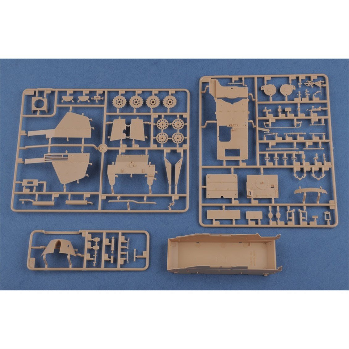 Hobbyboss 80168 1/35 Ölçek, Marder III Ausf.M Tank Destroyer Sd.Kfz.138 (Geç Dönem) Tankı, Plastik Model Kiti