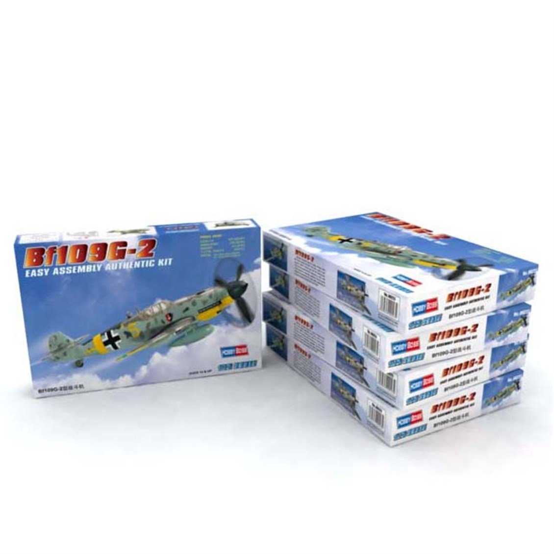 Hobbyboss 80223 1/72 Ölçek, Bf109 G-2, Savaş Uçağı Plastik Model Kiti
