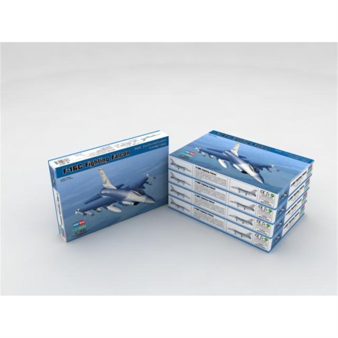 Hobbyboss 80274 1/72 Ölçek, F-16C Fighting Falcon, Savaş Uçağı Plastik Model Kiti