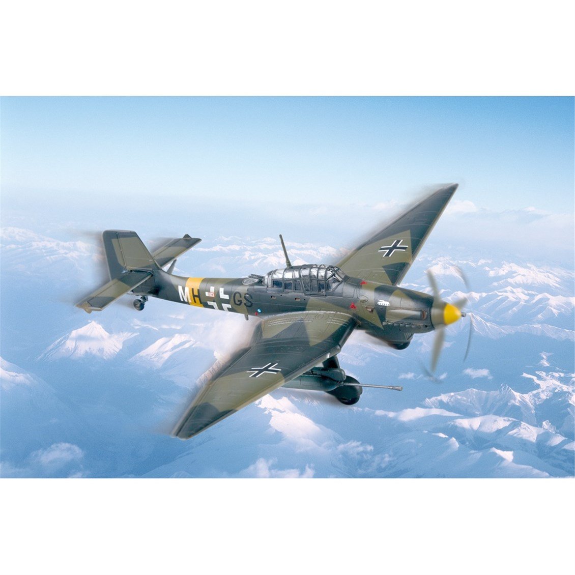Hobbyboss 80287 1/72 Ölçek, Junkers Ju-87G-1 Stuka, Savaş Uçağı Plastik Model Kiti