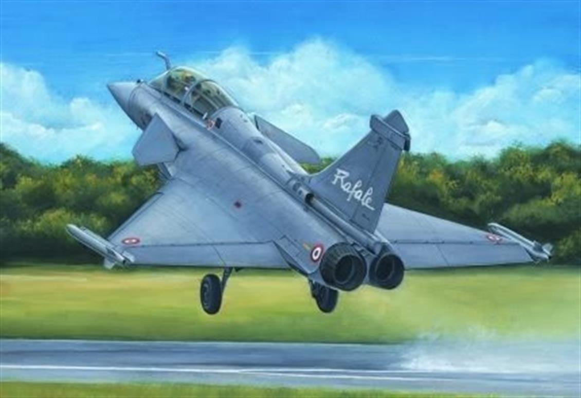 Hobbyboss 80317 1/48 Ölçek, Fransa Rafale B Fighter, Savaş Uçağı, Plastik Model Kiti