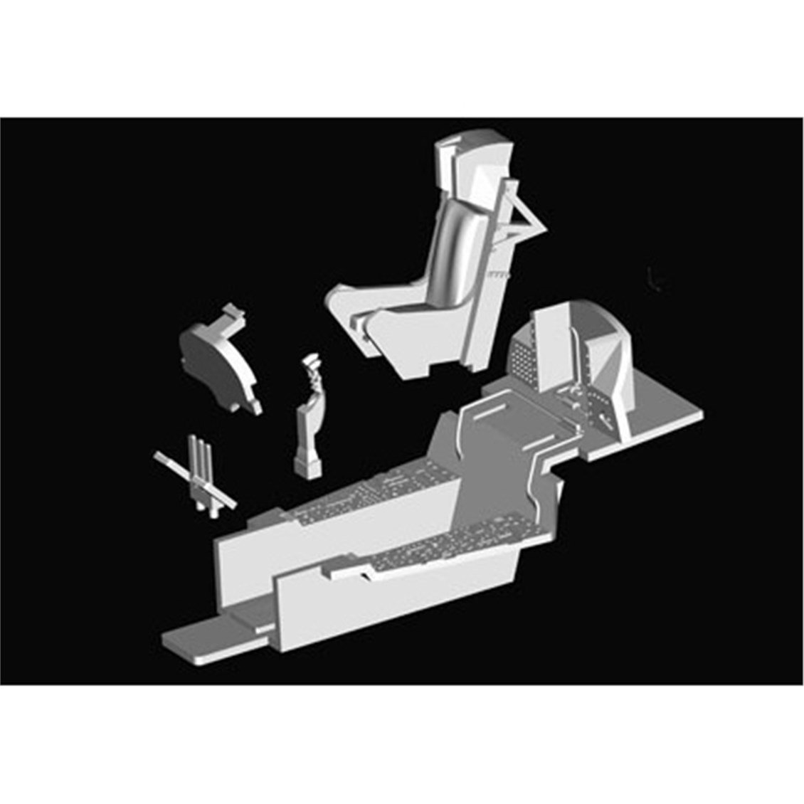 Hobbyboss 80345 1/48 Ölçek, A-7E Corsair II, Savaş Uçağı Plastik Model Kiti