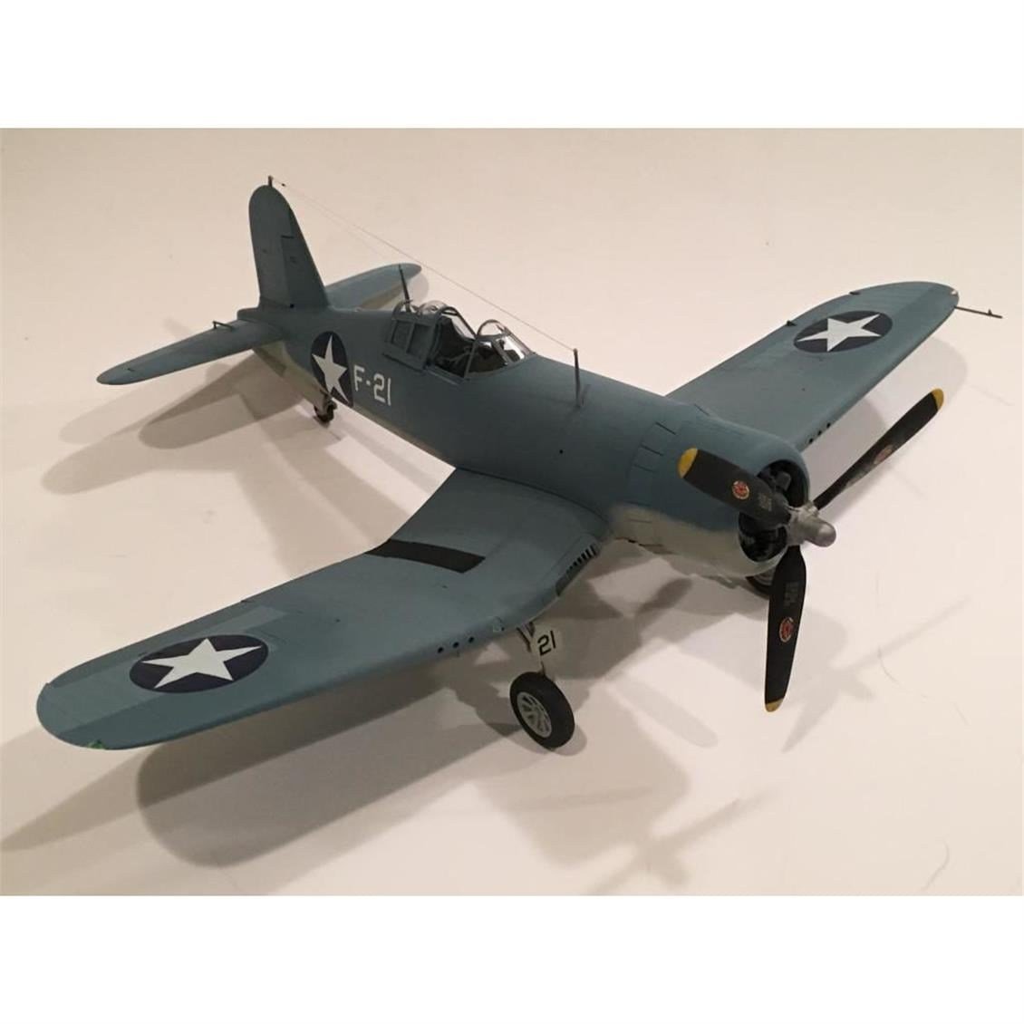 HobbyBoss 80381 1/48 Ölçek, F4U-1 Corsair (Erken Dönem), Savaş Uçağı, Plastik Model Kiti