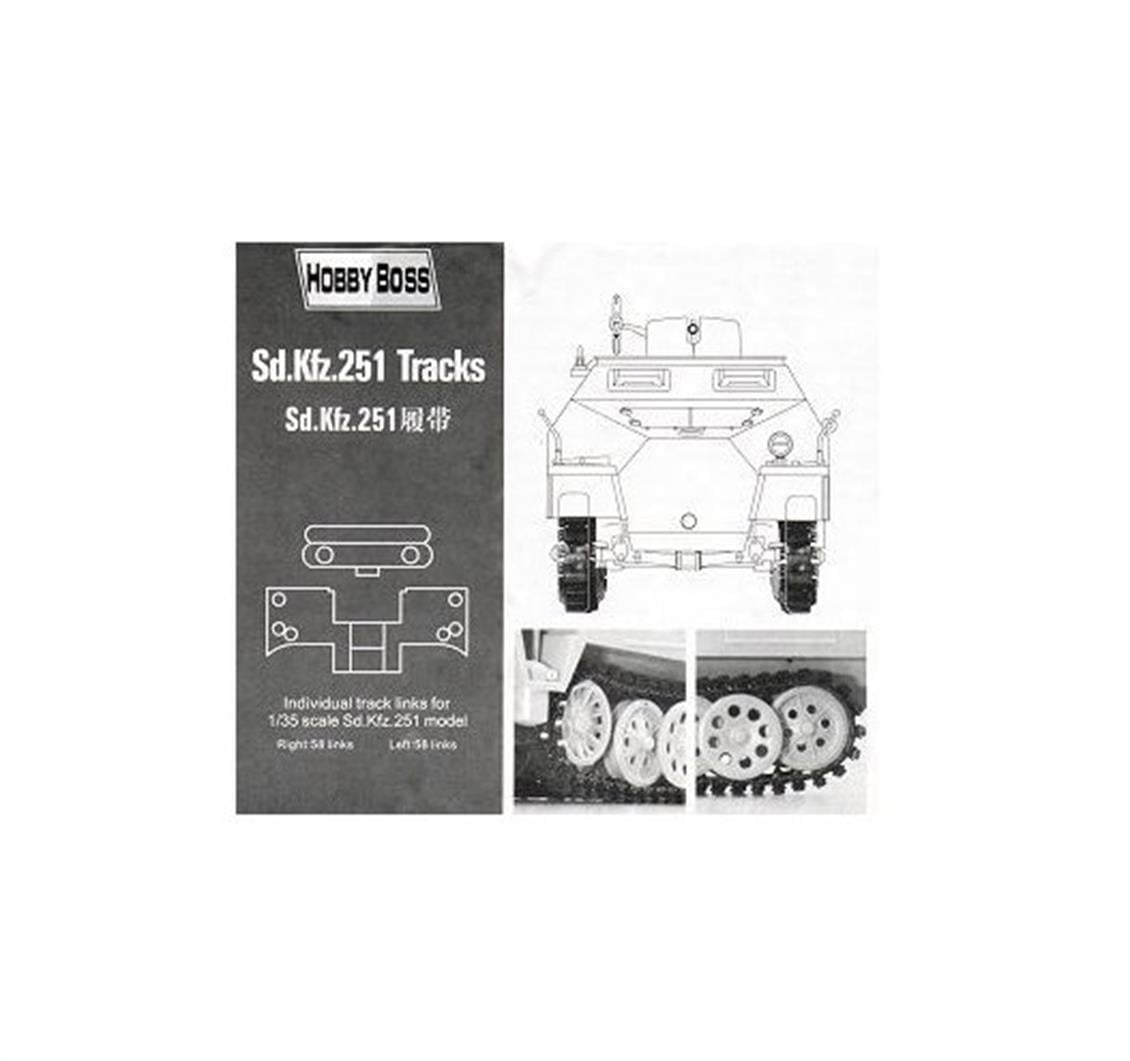 Hobbyboss 81005 1/35 Ölçek, Sd.Kfz 251, Tank Paleti, Plastik Model Kiti