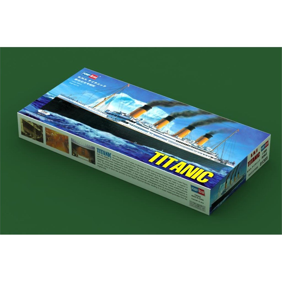 Hobbyboss 81305 1/550 Ölçek, R.M.S. Titanic, Yolcu Gemisi Plastik Model Kiti